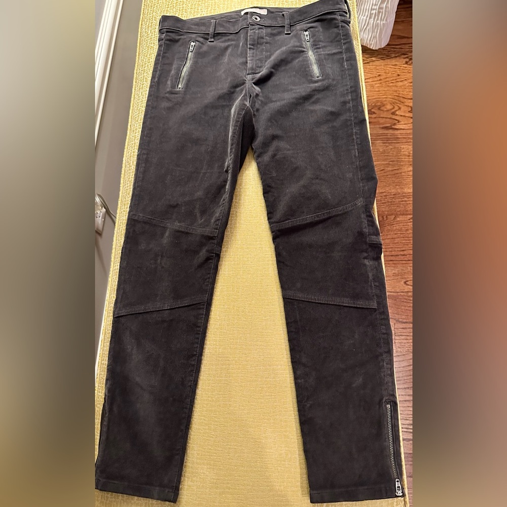 Banana Republic Charcoal Corduroy Pants - Picture 3 of 6
